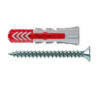 Duopower Set de tacos y tornillos S DIY (Ø x L: 6 x 30 mm, Nylon, 30 ud.)