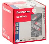 DuoPower Taco Fischer Nylon con Tornillo Taco Multiusos 5, 6, 8, 10, 12, 14
