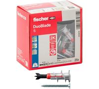DuoPower Taco Fischer Nylon con Tornillo Taco Multiusos 5, 6, 8, 10, 12, 14