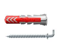Duopower Taco universal con alcayata (Ø x L: 8 x 40 mm, Nylon, 4 ud.)