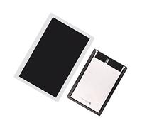 Duotipa Pantalla LCD táctil digitalizador compatible con Lenovo Tab M10 TB-X605 TB-X605F X605L/N 10.1 "Pantalla LCD de repuesto con herramientas (blanco)
