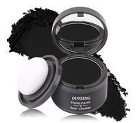 DuoZeng Polvos Para Retoque De Raíces, Relleno Capilar Para Cabello Fino, Barra De Sombra Para La Línea Del Cabello Para Mujeres Y Hombres (Negro)