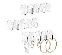 duozoanz Porta Joias Organizador Collares, Cuelga Pendientes Autoadhesivos Organizador Pared Adhesivo Colgador Collares y 15 Gancho para Joyería Pulseras Colgante Joyero