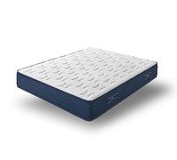 Dupen Colchón con muelles ensacados, colchón Compacto Visco 27 cm firmeza Media con Airdream, tecnología Pocket Tech Box, Lana Natural reciclada y algodón Natural Reciclado. Medidas: 150 x 190 cm