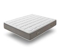 DUPEN® Colchón de Resorte ensacado Velvet, Altura 29 cm, firmeza Media, viscoelástica 0,5 cm y Refuerzo perimetral, Tejido Strech, Fibra hipoalergénica, núcleo HR Airdream, Mide 150 x 190 cm