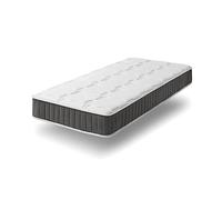 DUPEN® Colchón Muelle Ensacado Joy, Altura 21Cm, Firmeza Media, Viscoelástica 0,5 Cm, Tejido Stretch, Núcleo Airdream, Fieltro estabilizador, Pocket Tech Box 5 Zonas de firmeza