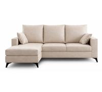 DUPI Sofá Chaiselongue Confort Pro | Arcón Reversible Izquierda/Derecha | 190x100x140 cm | Beige