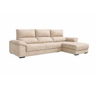 DUPI Sofá Chaiselongue Sleep Pro | Arcón Reversible Izquierda/Derecha | 265x96x148 cm | Beige