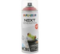 Dupli Color 480485 rojo Next Madrid satinado 400 ml | Adhesión universal sin imprimación, olor neutro, secado rápido - para madera, metal, plástico, vidrio y poliestireno