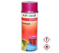 Dupli Color Brillante Efecto Spray Diamante Púrpura Secado Rápido 400ml