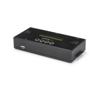 Duplicador de discos duros StarTech.com Clonador y Borrador Autónomo 1:1 SAS/SATA LCD