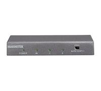 Duplicador HDMI 4K60 - Marmitek Split 612 UHD 2.0 - 1 entrada 2 salidas - Ultra HD - Divisor HDMI - 3840 x 2160 - 60 Hz - HDR - Colores cromáticos - 18 Gbs - HDCP 2.2 - Interruptor EDID