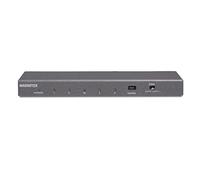 Duplicador HDMI 4K60 - Marmitek Split 614 UHD 2.0 - 1 entrada 4 salidas - Ultra HD - Divisor HDMI - 3840 x 2160 - 60 Hz - HDR - Colores cromáticos - 18 Gbs - HDCP 2.2 - Interruptor EDID