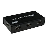 DUPLICADOR Metal HDMI 4 Puertos 1X4 HDMI Splitter Box 1 Input 4 Output 1080P 3D (104) Splitter HDMI de 1 Entrada y 4 Salidas
