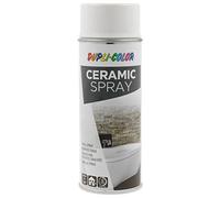 Duplicolor 467257 Spray de Esmalte/Martillazo, Resistente Al Calor, Color Blanco, 400 ml