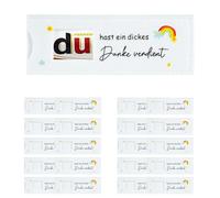 Duplo - 20 fundas de fieltro para profesores, colegas, amigos y familiares (D)