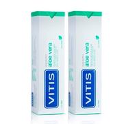 Vitis Pasta dentífrica Aloe vera y menta 2 x 150 ml