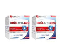 Duplo BRÛLACTIV FORT es un complemento alimenticio a base de Sinetrol®, Dimpless®, guaraná y cromo.
