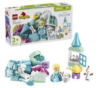 LEGO Duplo Disney Frozen: Caja Creativa con Elsa y Olaf - Juego Educativo para Motricidad Fina - Juguete Montessori con 2 Figuras - Aprender Jugando - Regalo para Niñas y Niños de 2+ Años - 10462
