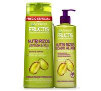 Duplo Fructis Nutri Rizos Champú Y Crema Sin Aclarado