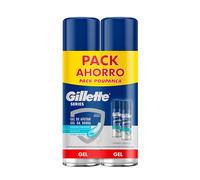 Gillette Series Gel De Afeitar Refrescante Con Eucalipto , 2x200 ml