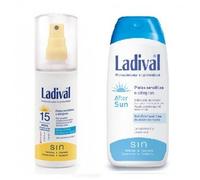Duplo Ladival Spray Piel Sensible o Alérgica SPF 15 150 Ml After Sun 200 Ml