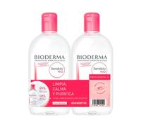Bioderma Sensibio H20 Agua Micelar 500ml Duplo