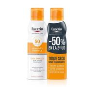 Eucerin Pack Oil Control Dry Touch Spray Transparente 2 X200 ml