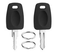 Dupoem 2 Piezas Llaves de Seguridad para Maletas TSA 007&002, Compatibles con Cierres TSA y Pasadores de Viaje, Herramienta de Desbloqueo de Emergencia para Maletas, Acero Negro Resistente