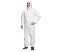 DuPont ProShield 20 - Traje de protección con capucha, categoría III, tipo 5 y 6, color blanco, talla XL