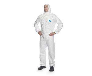 DuPont Proshield - d14886081 Número de modelo chf5 Capucha Mono, 3 x grandes, color blanco (100 unidades)