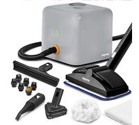 Dupray Neat Plus Limpiador a Vapor - 17 Accesorios, Vapor Potente y Rápido sin Químicos, Limpieza Profunda y Continua para Suelos, Sofás, Azulejos, Cocina, Baño y Coche