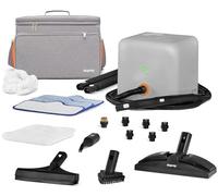 Dupray Neat Plus Limpiador a Vapor - 18 Accesorios incluye la Bolsa resistente, Vapor Potente y Rápido sin Químicos, Limpieza Profunda y Continua para Suelos, Sofás, Azulejos, Cocina, Baño y Coche