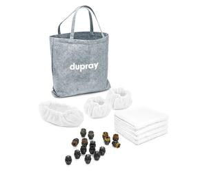 Dupray Paquete de Limpieza a Vapor, Kit de 24 Accesorios para Limpiadores a Vapor Dupray Ideal para suelos, azulejos, tapicería, cocinas y baños