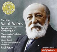 Dupre-Detriot Simphony Orchestra-Paray - Dupre-Detriot Simphony Orchestra-Paray: Saint Saens- Symphony N. 3-Bizet-Carmen Suite-Lalo-Le Roi Dys [CD]