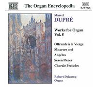 Dupre' Marcel – Works for organ Vol 5 – NAXOS