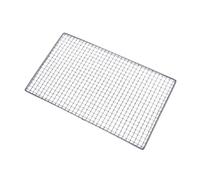 DUPU Barbacoa de Barbacoa Parrilla Cocina Reemplazo de Alambre de Acero Inoxidable Malla BBQ Outdoor Barbacoa 50x35cm