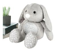 Duqulle Animal De Peluche | Muñeca con Música Calmante,3 Velocidades Ajustable Música Abrazable Mascota Que,para Niños Y Niñas Hogar Viaje Dormir Anti-Estrés Navidad Vacaciones