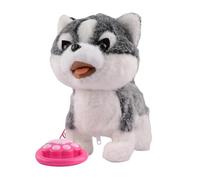 Duqulle Cachorro Robot,Peluche Suave Interactivo,Robot con Inteligencia Artificial, Detección Táctil e Imitación de Sonidos | para Niñas y Niños, Navidad, Cumpleaños y Pascua