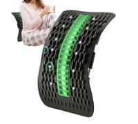 Duqulle Estirador de Espalda - Soporte De Estiramiento Ajustable Con Masaje | Tracción Y Estirador Lumbar | Para Hombres Y Mujeres, Ejercicio, Gimnasio En Casa, Viaje, Relajación Muscular Y De Columna