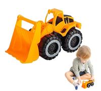 Duqulle Excavadora para Niños,Juguetes Educativos de Camiones de Construcción con Retroceso - Coleccionables de Coches Juegos Interactivos Actividades de Aprendizaje Preescolar para Niños Pequeños