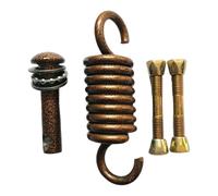 Duqulle Juego de muelles para silla de huevo de acero inoxidable - Gran capacidad de carga, acero inoxidable y resistente | Juego de muelles para silla colgante, para gimnasio, terraza, garaje