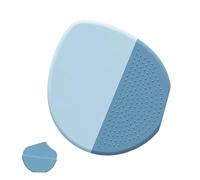 Duqulle Pincel para Base de Maquillaje - Herramienta De Maquillaje De Silicona Plana,Brocha De Contorno - Para Trabajo Preciso Aplicación Entusiastas Artistas Rutina Diaria Práctica Viaje