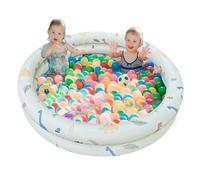 Duqulle Piscina Hinchable para Niños | Material Resistente Piscina Inflable para Nadar,Bañera Flotante con Cojines de Aire para Exterior Portátil Jardín Lago Patio Recreo