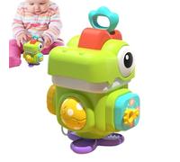 Duqulle Sensorial Busy Cube | con Dinosaurio Educativo, De Tiro Y Efecto Sonoro | Pelota De Actividades para Aprendices Activos - para Niños y Niñas, Hogar Escuela Parque Aire Libre