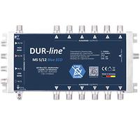 DUR-line MS 5/12 Blue Eco - Conmutador múltiple para 12 participantes por satélite y TV (digital, HDTV, FullHD, 4K, UHD)