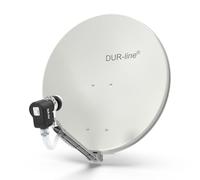 DUR-line Select 75/80 Juego de antena de satélite [LNB, Multiconmutador]