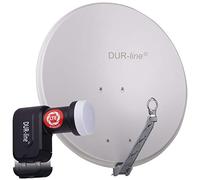 DUR-line Select 75/80 Juego de antena de satélite [LNB, Multiconmutador]