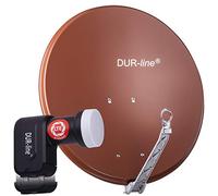 DUR-line Select 75/80 Juego de antena de satélite [LNB, Multiconmutador]