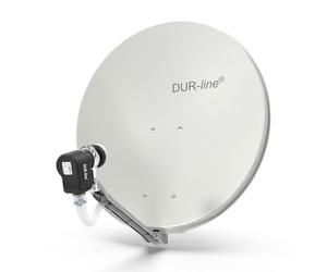 DUR-line Select 75/80 Juego de antena de satélite [LNB, Multiconmutador]